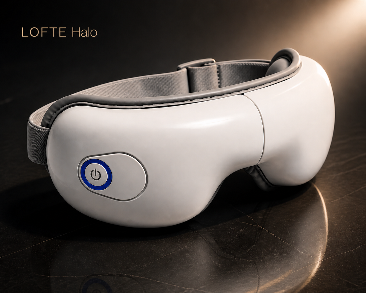 LOFTE Halo wearable eye massager product hero