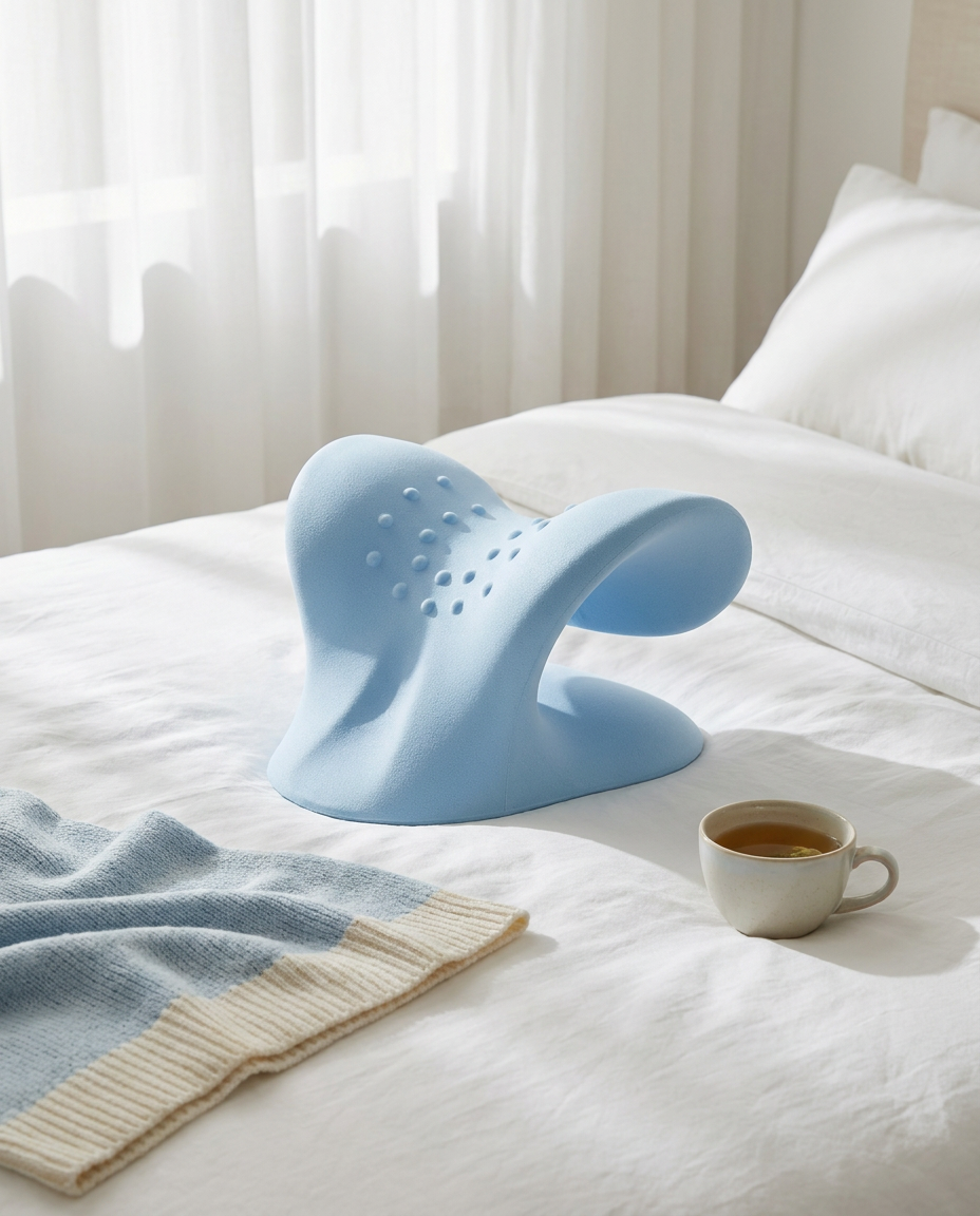 LOFTE™ Neck Relief Cushion — The 10-Minute Ritual